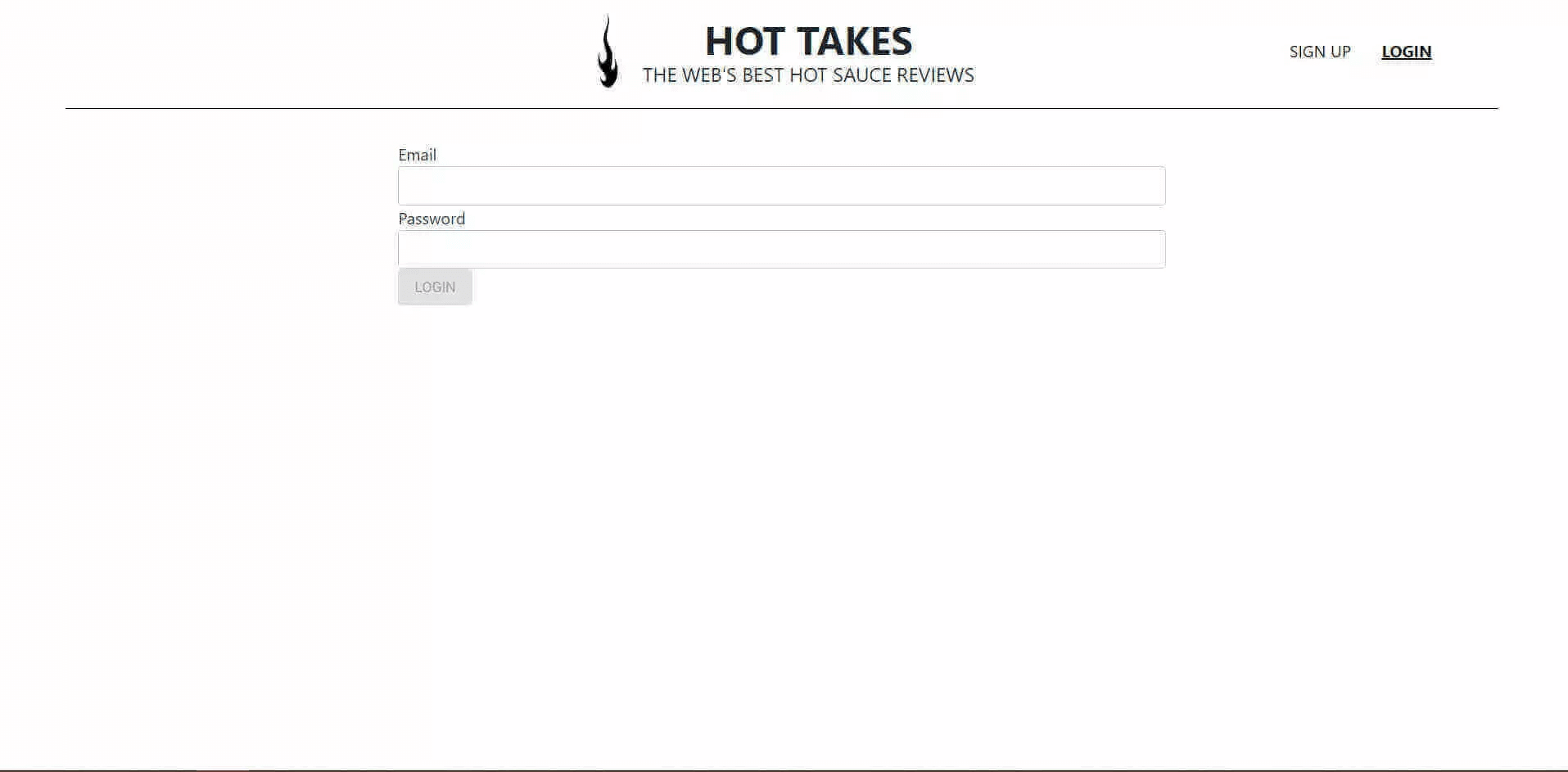 Capture d'écran du projet  Piiquante